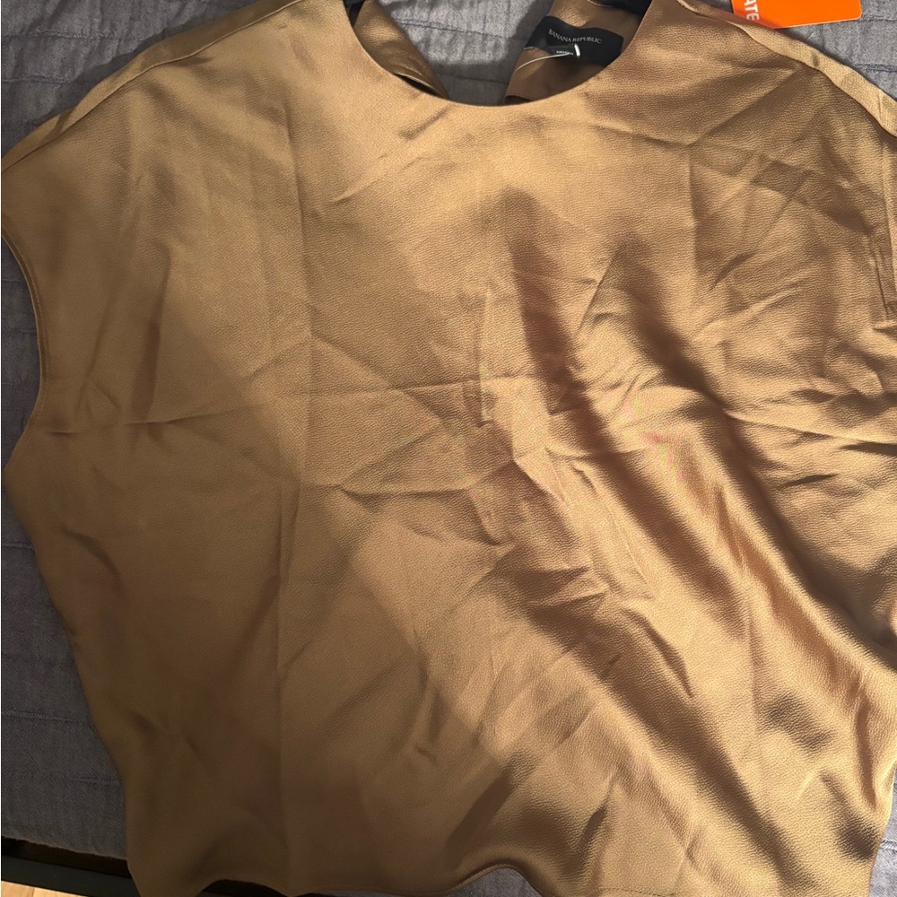 Banana Republic Gold Blouse